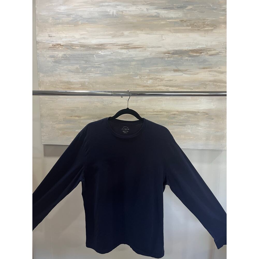 Relaxed Long-Sleeve Premium Weight Cotton T-Shirt for Men
